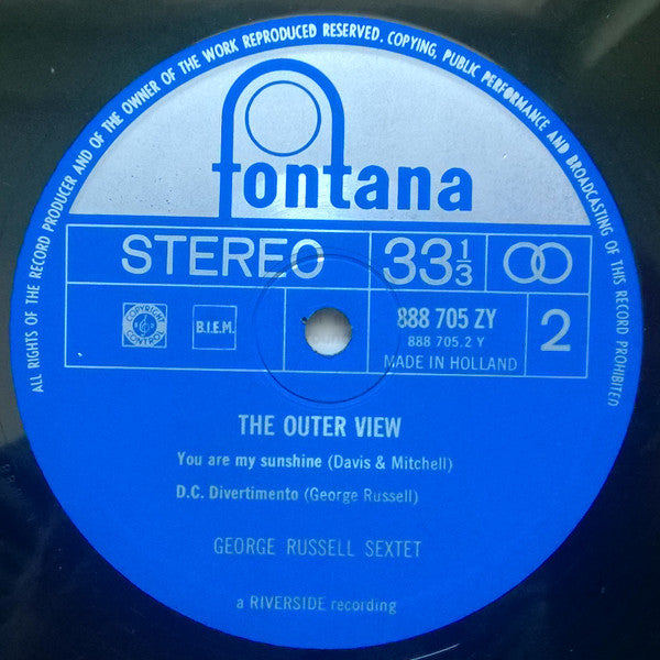 The George Russell Sextet ~ The Outer View (Vinyl) - Djungel & Jazz