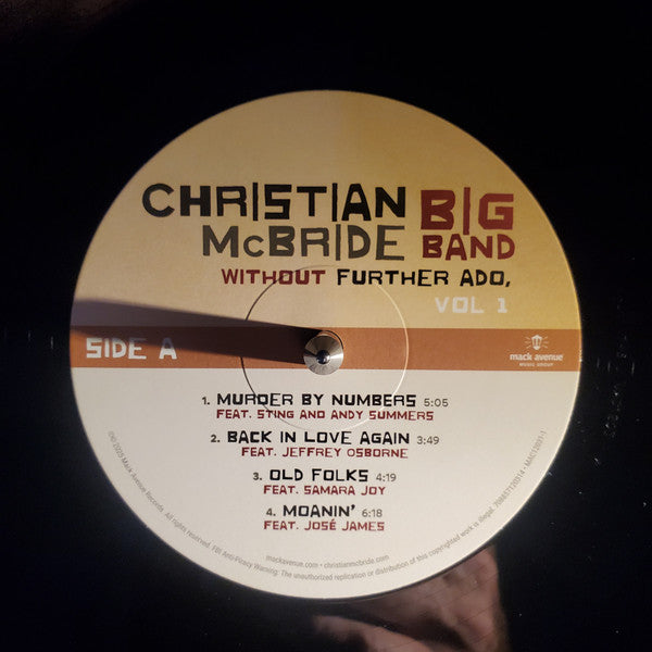 Christian McBride Big Band ~ Without Further Ado, Vol 1 (Vinyl) - Djungel & Jazz