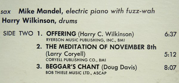 Larry Coryell : Offering (LP, Album, RE, RP)
