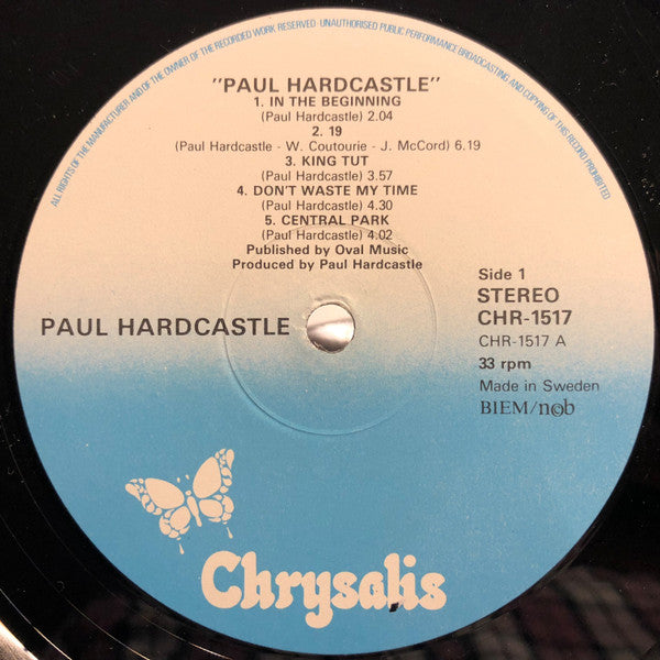 Paul Hardcastle ~ Paul Hardcastle (Vinyl) - Djungel & Jazz