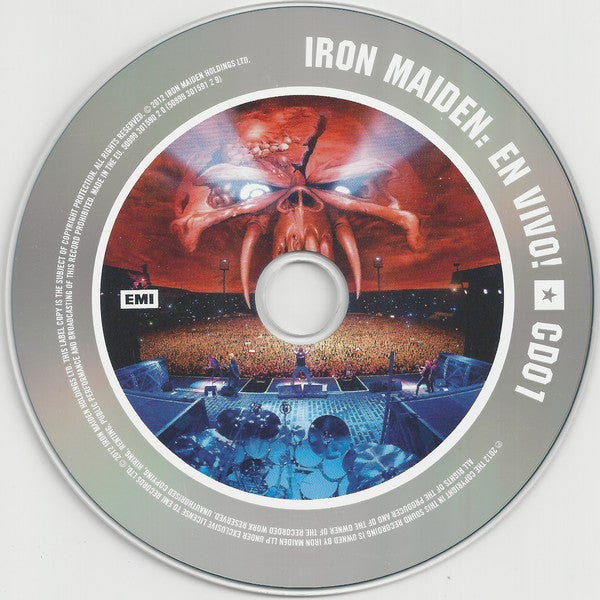 Iron Maiden ~ En Vivo! (Vinyl) - Djungel & Jazz