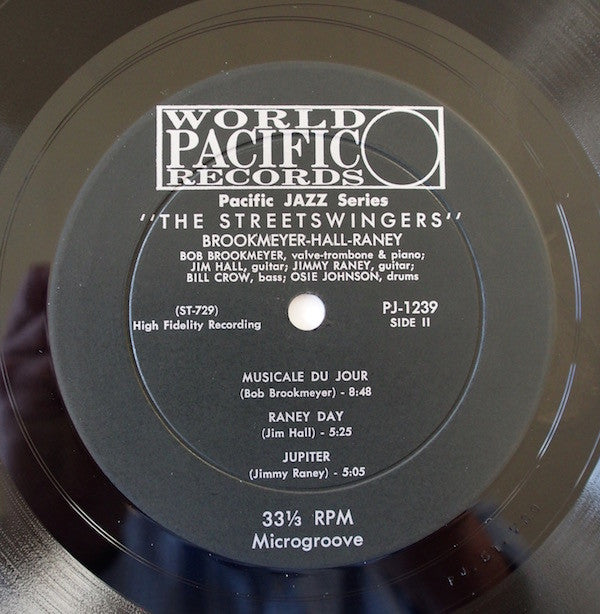 Bob Brookmeyer ~ Street Swingers (Vinyl) - Djungel & Jazz