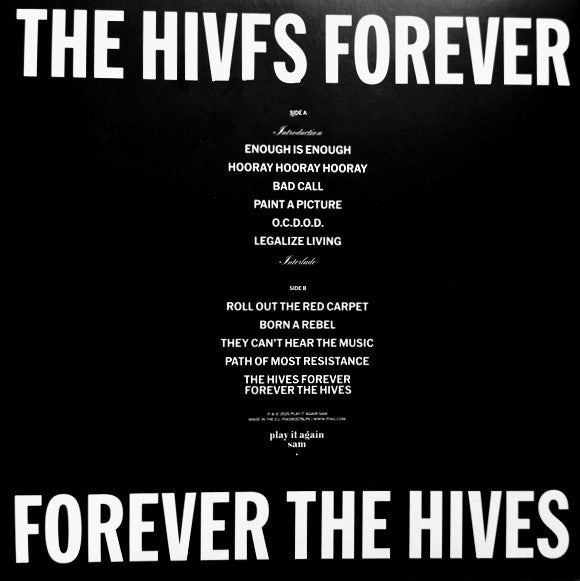 The Hives ~ The Hives Forever Forever The Hives (Vinyl) - Djungel & Jazz