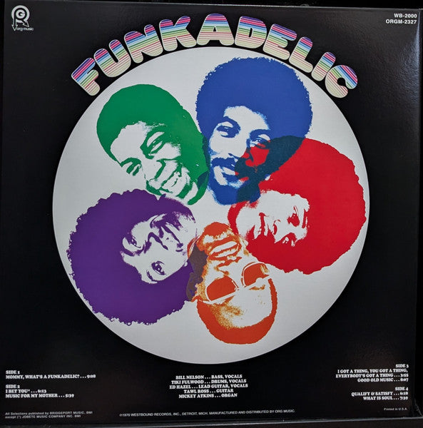 Funkadelic ~ Funkadelic (Vinyl) - Djungel & Jazz