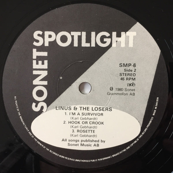 Linus & The Losers ~ I'm A Survivor (Vinyl) - Djungel & Jazz