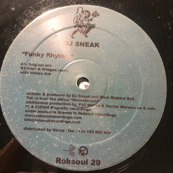 DJ Sneak : Funky Rhythm (12")