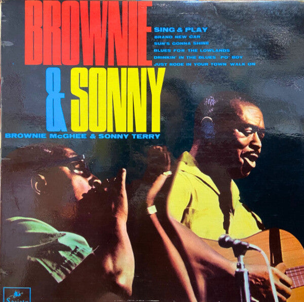 Sonny Terry & Brownie McGhee ~ Sing And Play (Vinyl) - Djungel & Jazz