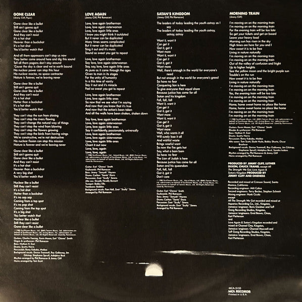 Jimmy Cliff ~ I Am The Living (Vinyl) - Djungel & Jazz