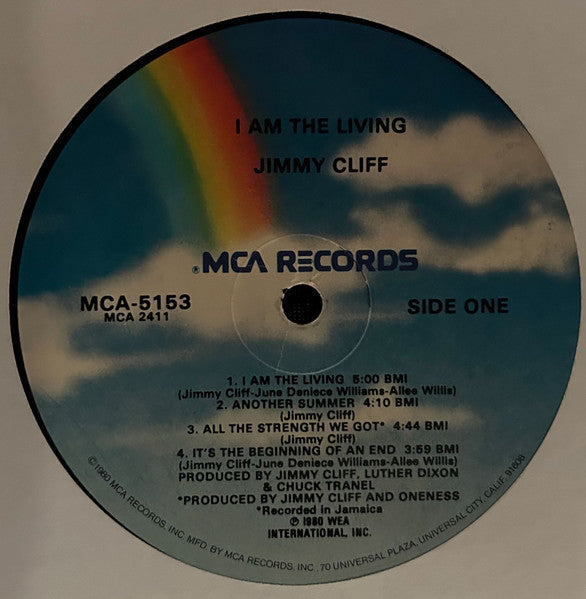 Jimmy Cliff ~ I Am The Living (Vinyl) - Djungel & Jazz