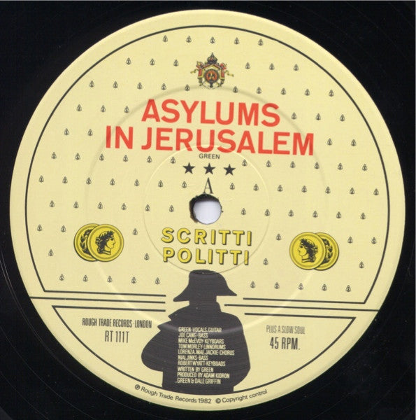 Scritti Politti ~ Asylums In Jerusalem /Jacques Derrida (Vinyl) - Djungel & Jazz