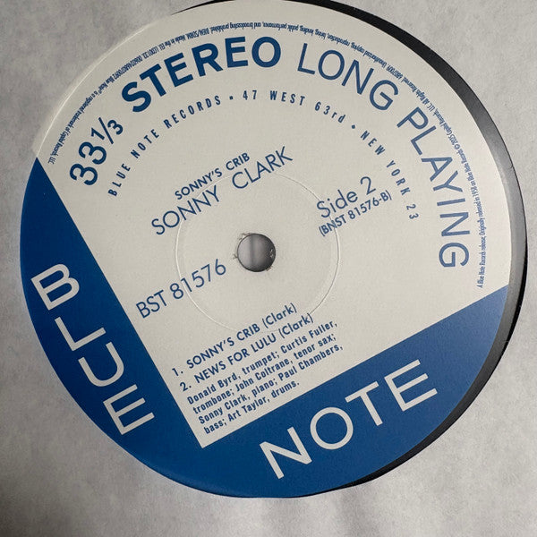Sonny Clark ~ Sonny's Crib (Vinyl) - Djungel & Jazz