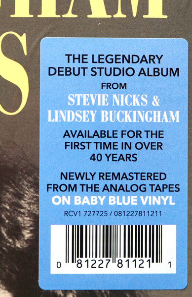 Buckingham Nicks ~ Buckingham Nicks (Vinyl) - Djungel & Jazz