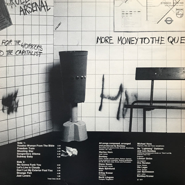Maritza Horn, Lars Beijbom ~ Subway Baby (Vinyl) - Djungel & Jazz