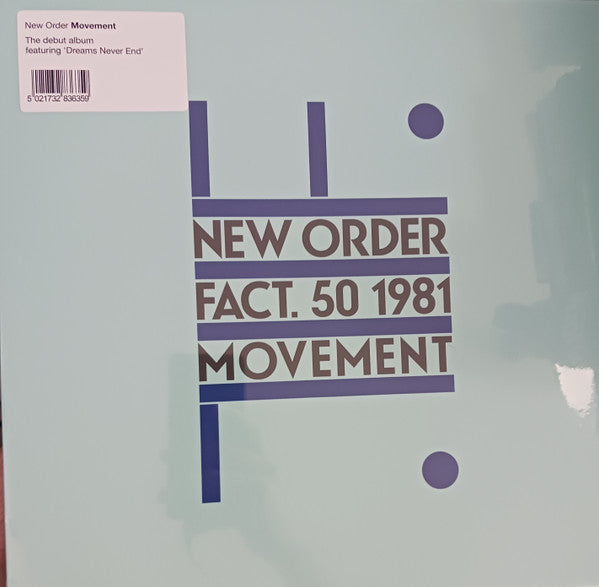 New Order ~ Movement (Vinyl) - Djungel & Jazz