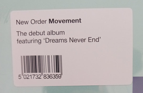New Order ~ Movement (Vinyl) - Djungel & Jazz