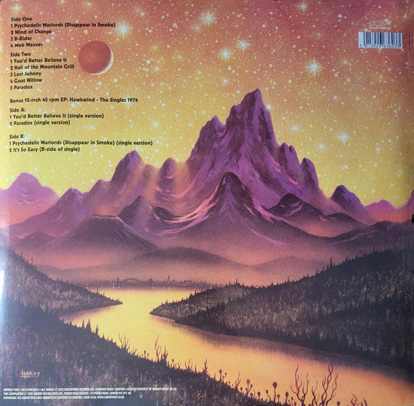 Hawkwind ~ Hall Of The Mountain Grill (Vinyl) - Djungel & Jazz