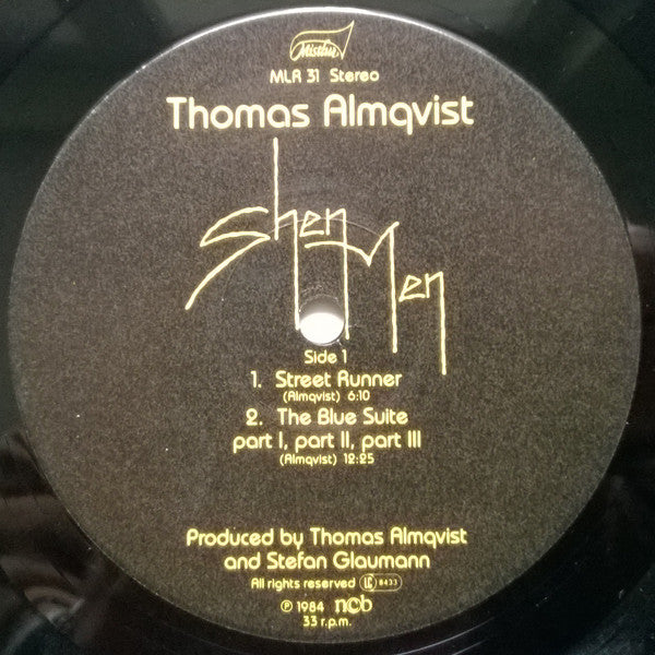 Thomas Almqvist ~ Shen Men (Vinyl) - Djungel & Jazz