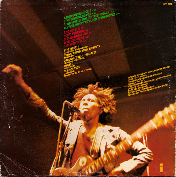 Bob Marley & The Wailers : Natty Dread (LP, Album)