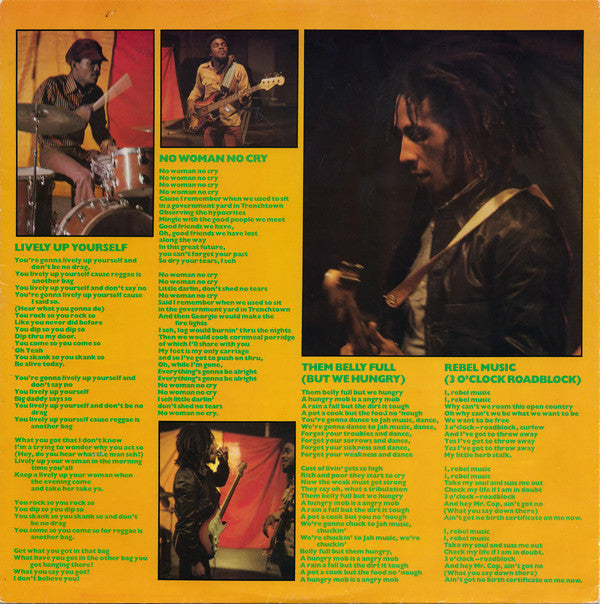 Bob Marley & The Wailers : Natty Dread (LP, Album)