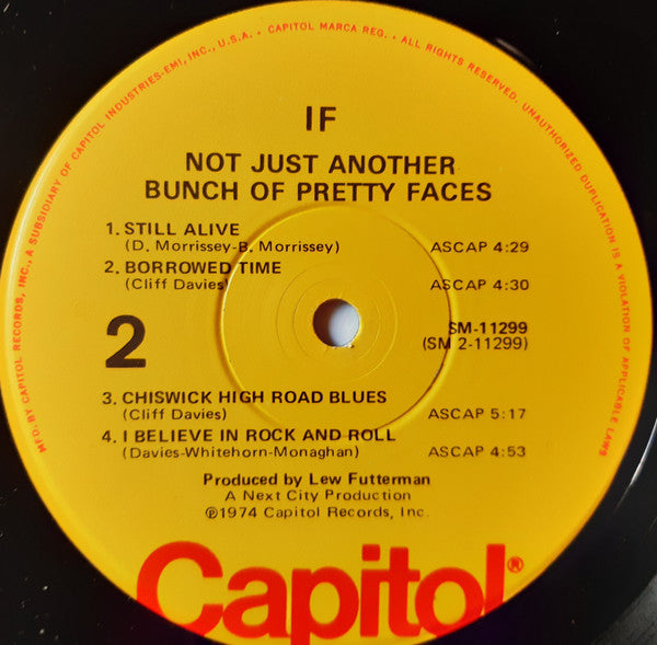 IF ~ Not Just Another Bunch Of Pretty Faces (Vinyl) - Djungel & Jazz