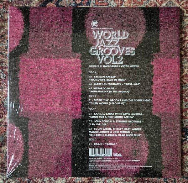 Jean-Claude & Victor Kiswell ~ If Music Presents: You Need This - World Jazz Grooves Vol 2 (Vinyl) - Djungel & Jazz