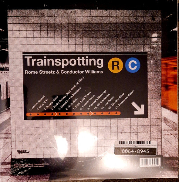 Rome Streetz & ConductorWilliams ~ Trainspotting (Vinyl) - Djungel & Jazz