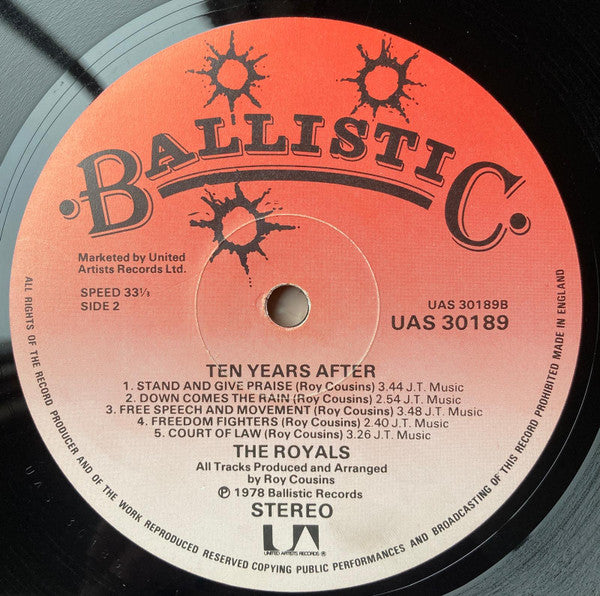 The Royals : Ten Years After (LP)
