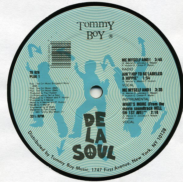 De La Soul ~ Me Myself And I (Vinyl) - Djungel & Jazz
