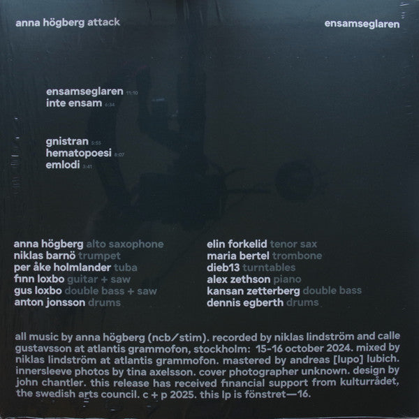 Anna Högberg Attack : Ensamseglaren (LP, Album)