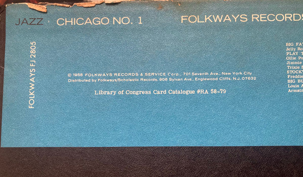 Various ~ Jazz Volume 5: Chicago No. 1 (Vinyl) - Djungel & Jazz