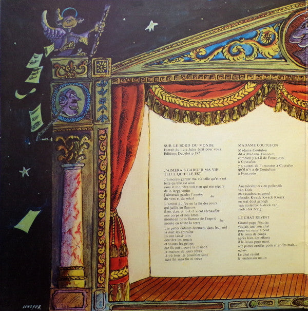 Julos Beaucarne ~ Julos Chante Pour Les Petits Et Les Grands (Vinyl) - Djungel & Jazz