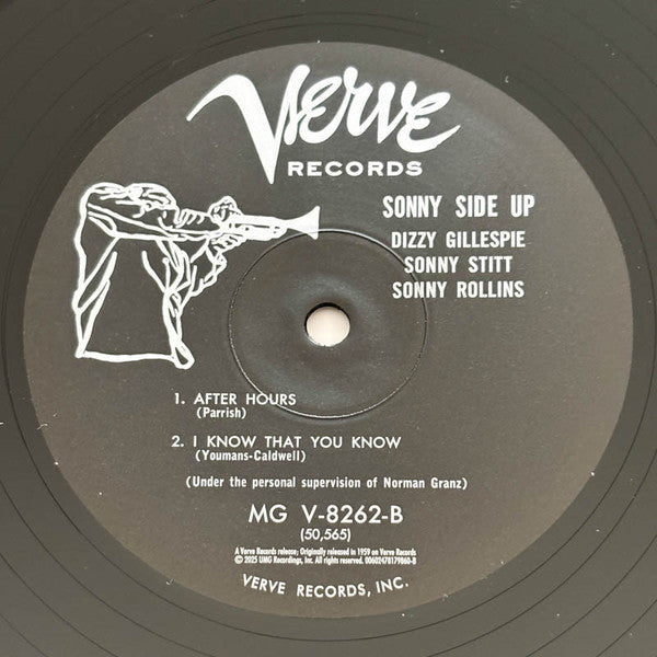 Dizzy Gillespie, Sonny Stitt, Sonny Rollins ~ Sonny Side Up (Vinyl) - Djungel & Jazz