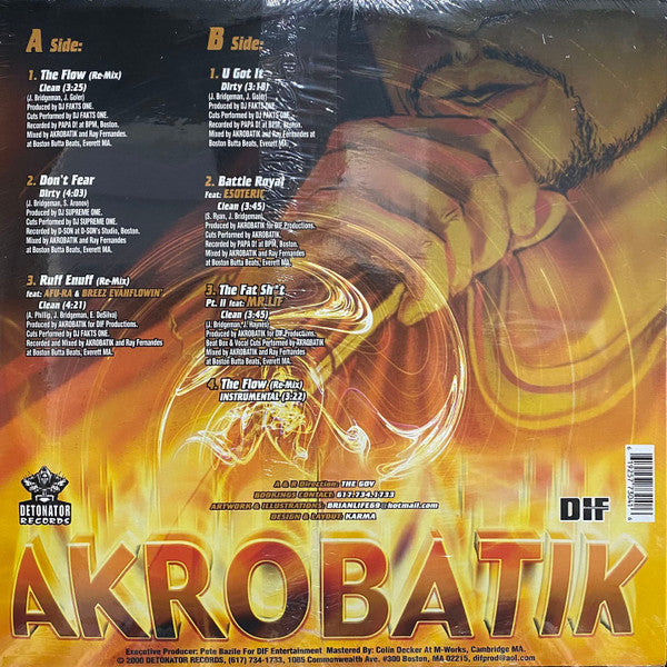 Akrobatik : The EP (12", EP)
