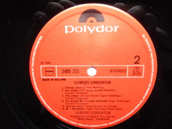 Fairport Convention : Fairport Convention (LP, Album, RE)