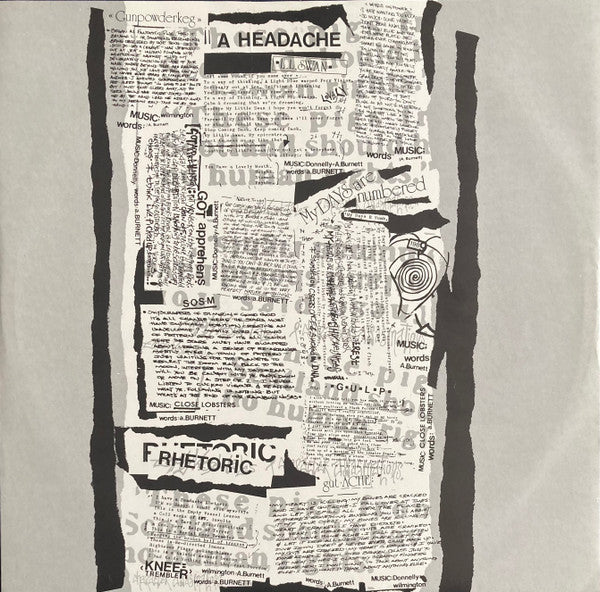 Close Lobsters ~ Headache Rhetoric (Vinyl) - Djungel & Jazz