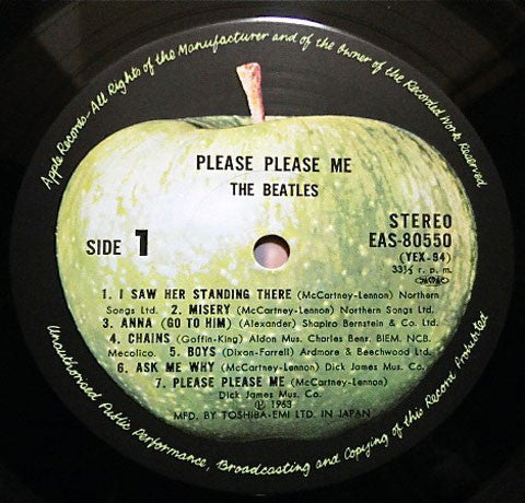 The Beatles = ザ・ビートルズ ~ Please Please Me = プリーズ・プリーズ・ミー (Vinyl) - Djungel & Jazz