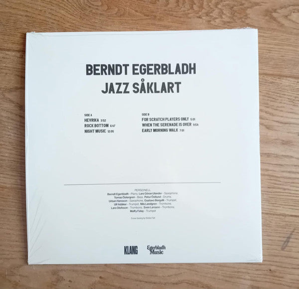 Berndt Egerbladh ~ Jazz Såklart (Vinyl) - Djungel & Jazz