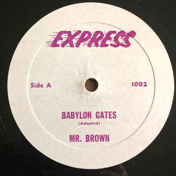 Mr. Brown (23) / Jah Walton : Babylon Gates / Love Title Rate XX (10")