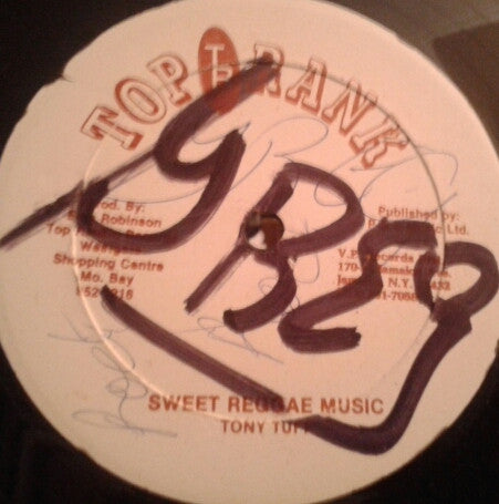 Tony Tuff : Sweet Reggae Music (12")