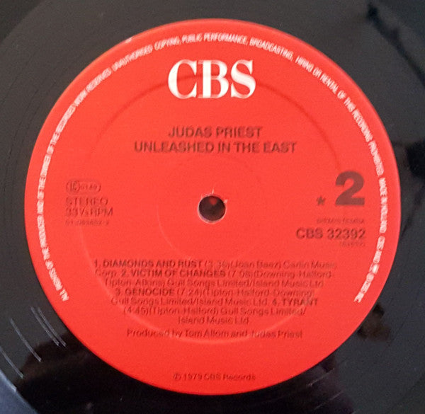 Judas Priest ~ Unleashed In The East (Live In Japan) (Vinyl) - Djungel & Jazz