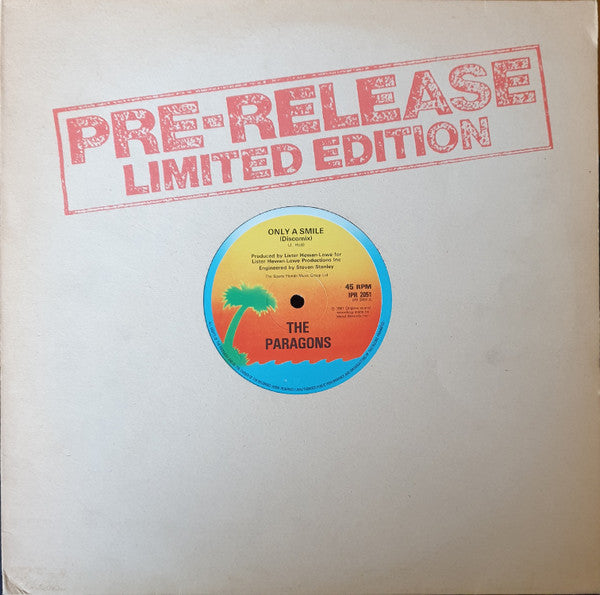 The Paragons ~ Only A Smile (Discomix) (Vinyl) - Djungel & Jazz
