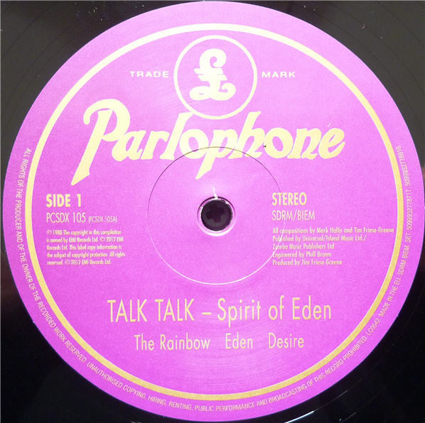 Talk Talk ~ Spirit Of Eden (Vinyl) - Djungel & Jazz