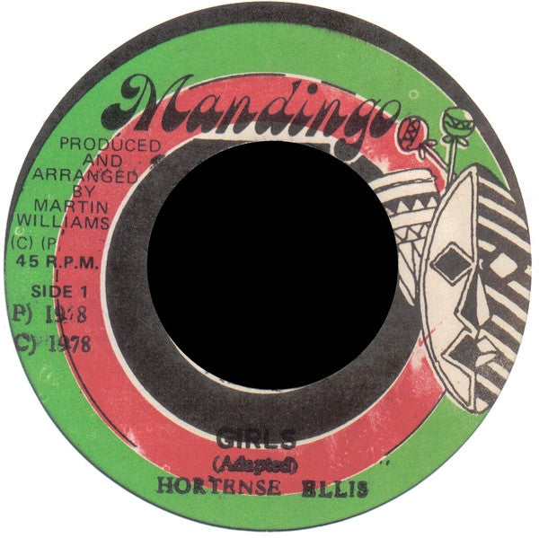 Hortense Ellis : Girls (7")