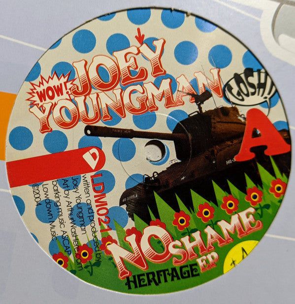 Joey Youngman ~ No Shame EP (Vinyl) - Djungel & Jazz