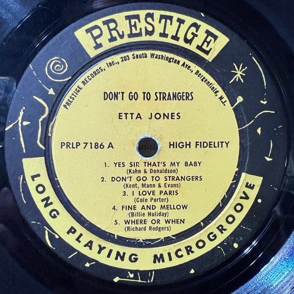 Etta Jones ~ Don't Go To Strangers (Vinyl) - Djungel & Jazz