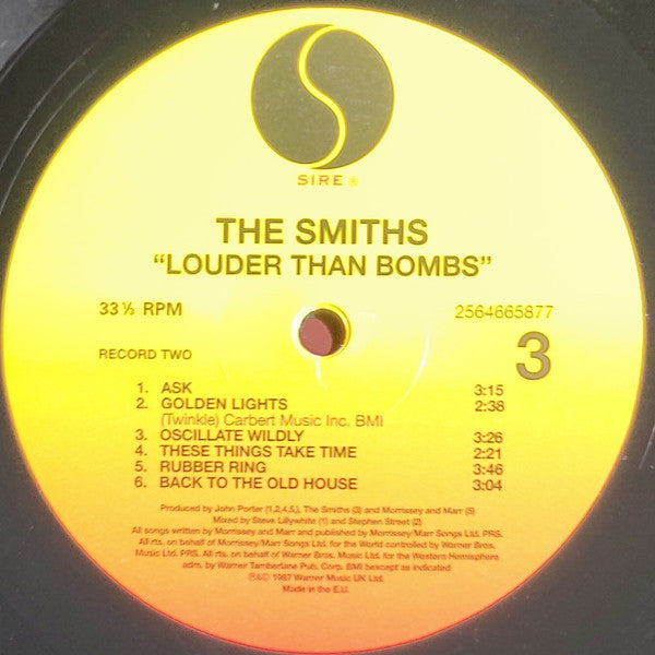 The Smiths ~ Louder Than Bombs (Vinyl) - Djungel & Jazz