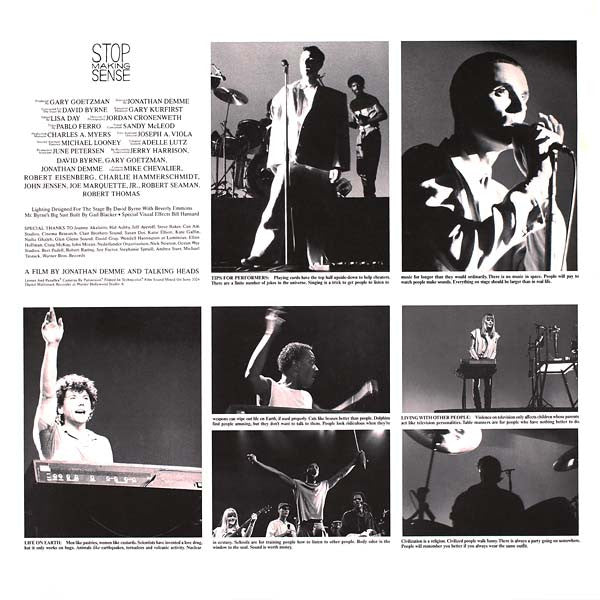 Talking Heads ~ Stop Making Sense (Vinyl) - Djungel & Jazz