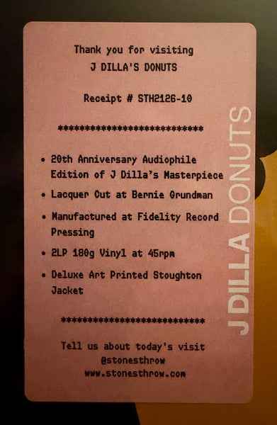 J Dilla ~ Donuts (Vinyl) - Djungel & Jazz