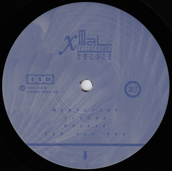X Mal Deutschland ~ Tocsin (Vinyl) - Djungel & Jazz