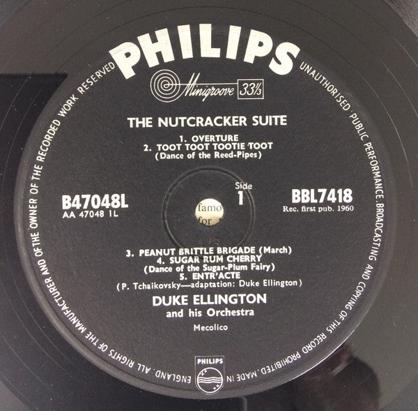 Duke Ellington And His Orchestra ~ The Nutcracker Suite (Vinyl) - Djungel & Jazz